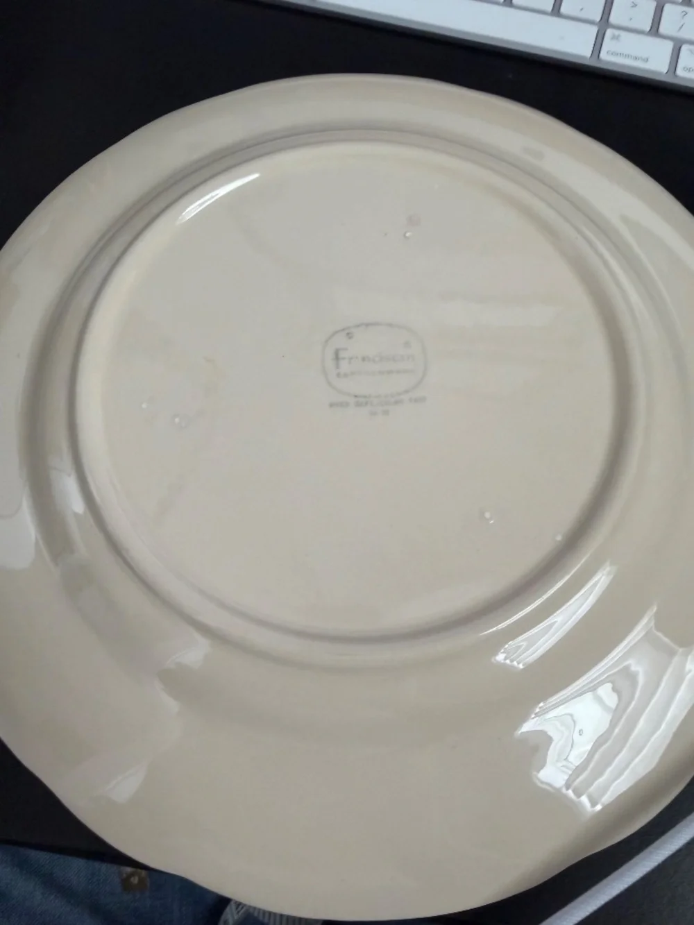 Vintage Franciscan Desert Rose Set of 2 Dinner Plates 10 inches